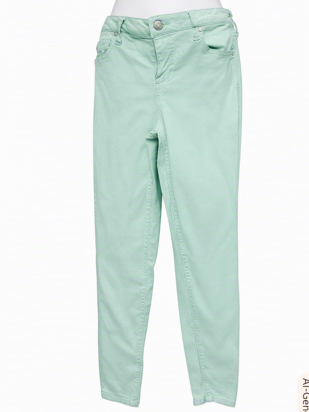Celebrity Pink Mint Green Ankle Skinny Jeans Size 5/27 – Soft Stretch Fit